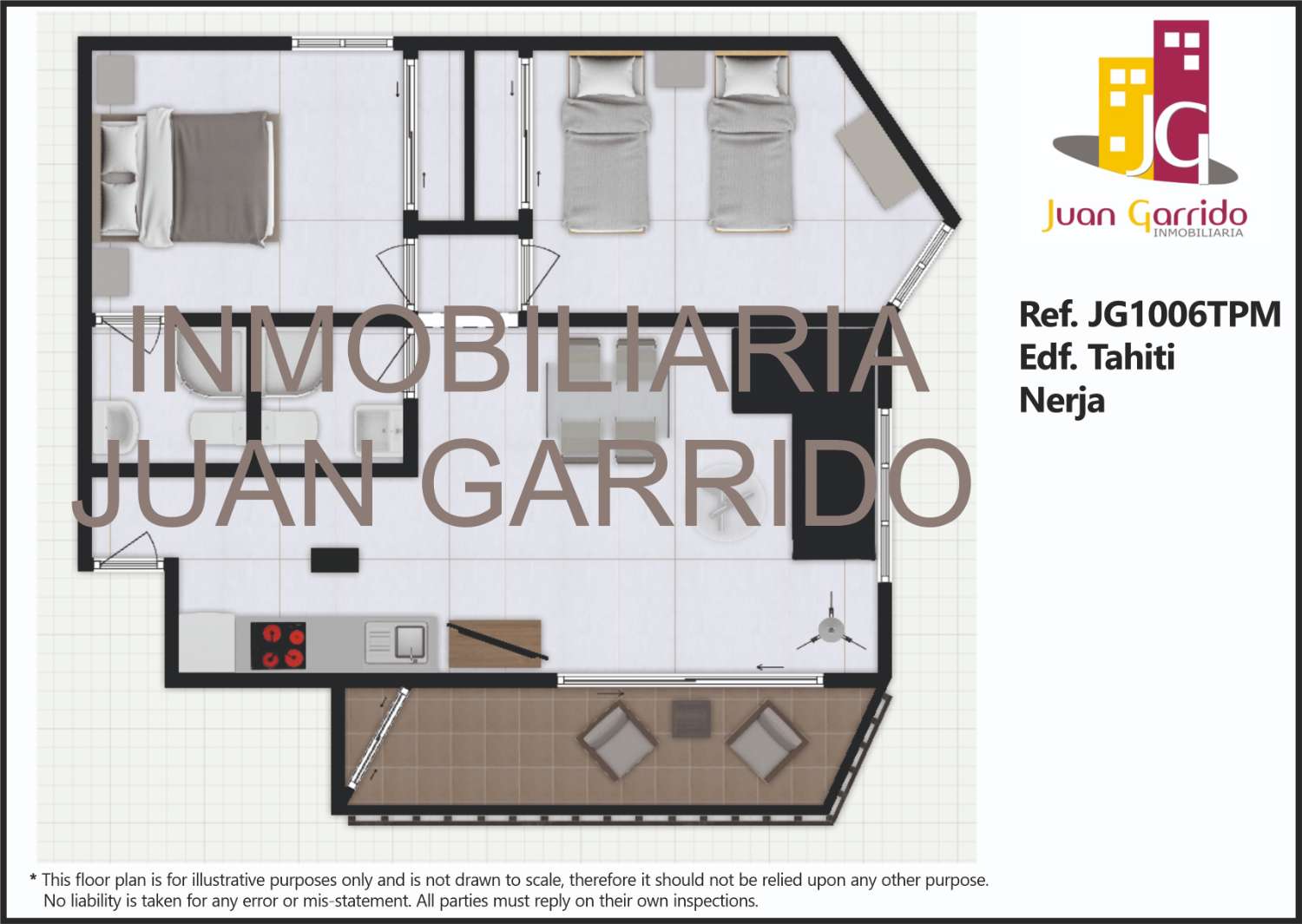 Dachgeschosswohnung zum Verkauf in Nerja, Strandbereich Burriana